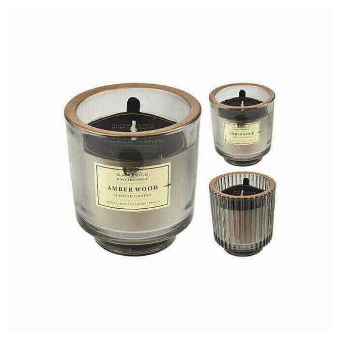 VASO VETRO CCANDELA 9X10 2ASS